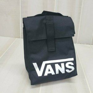 VANS Lunch Bag Insulated Black Drop V Logo Tote